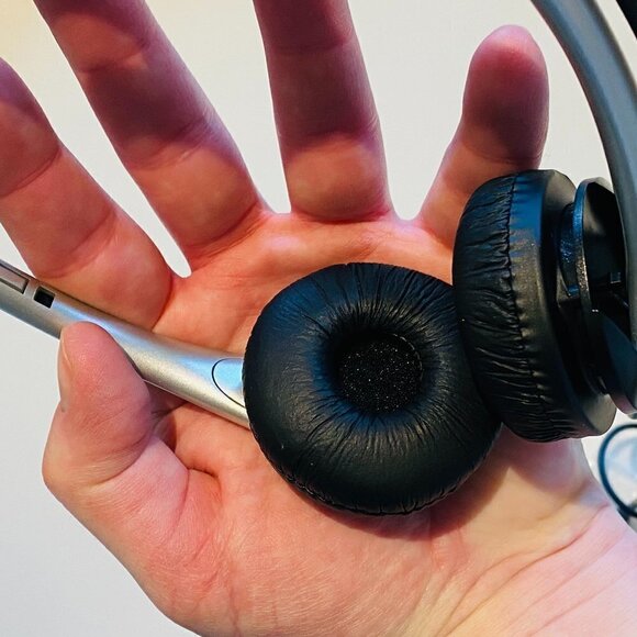 🆕 USB wired mic headphones headset PC mac REMOTE work speaker audio computer - Picture 9 of 10